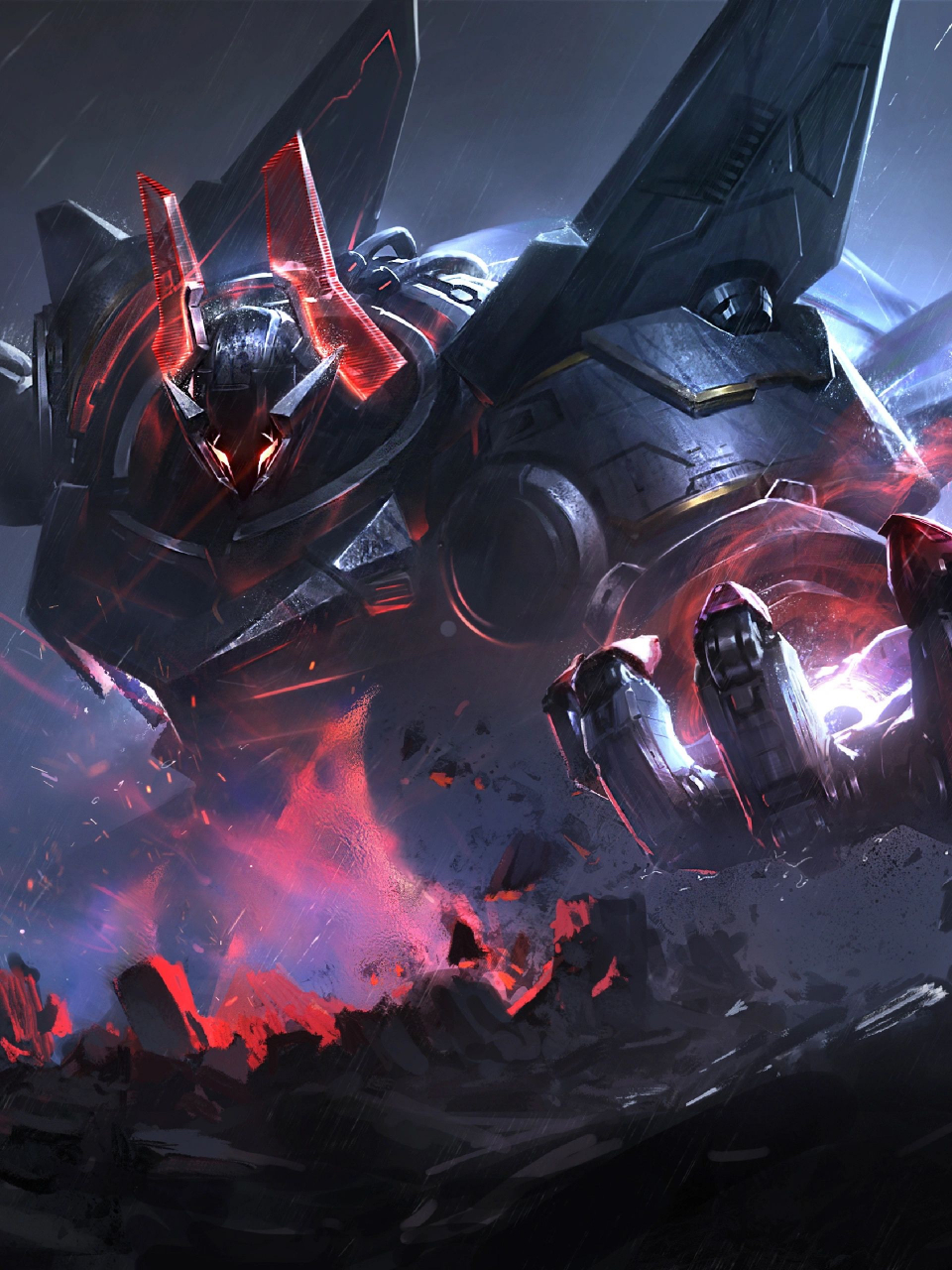 【板绘】铁男亮相,主打的就是一个炫酷|||新皮肤!