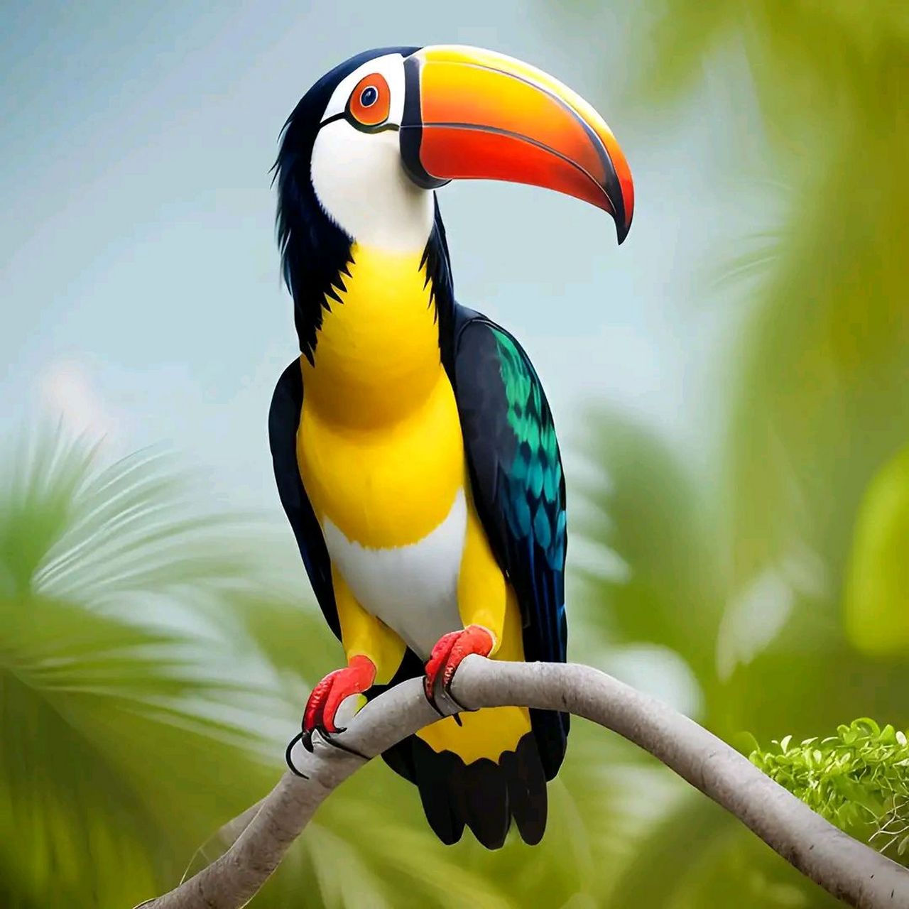 好看漂亮的大嘴鸟#摄影# #中国美景大赏