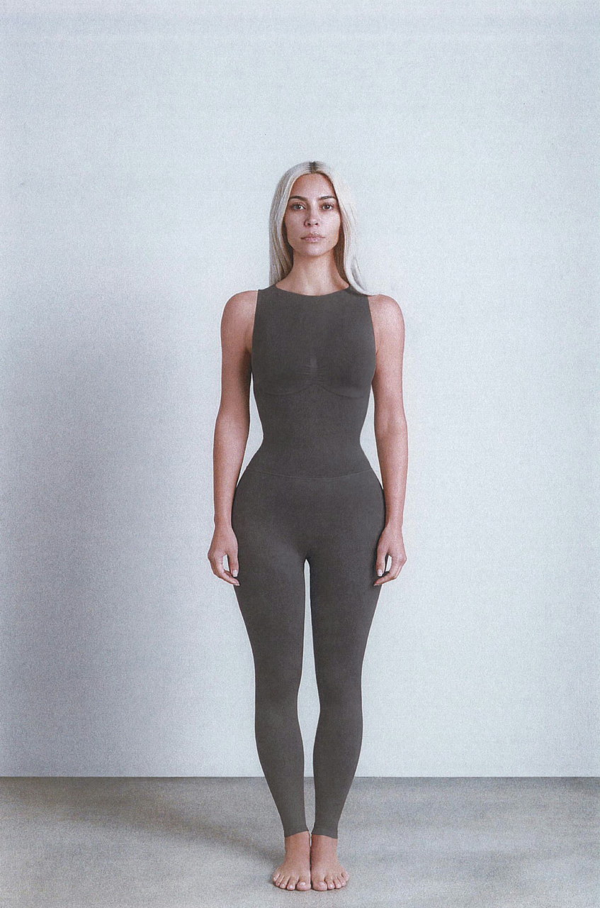 金卡戴珊kim for skims 91 ,有一说一,欧美人老的真快.