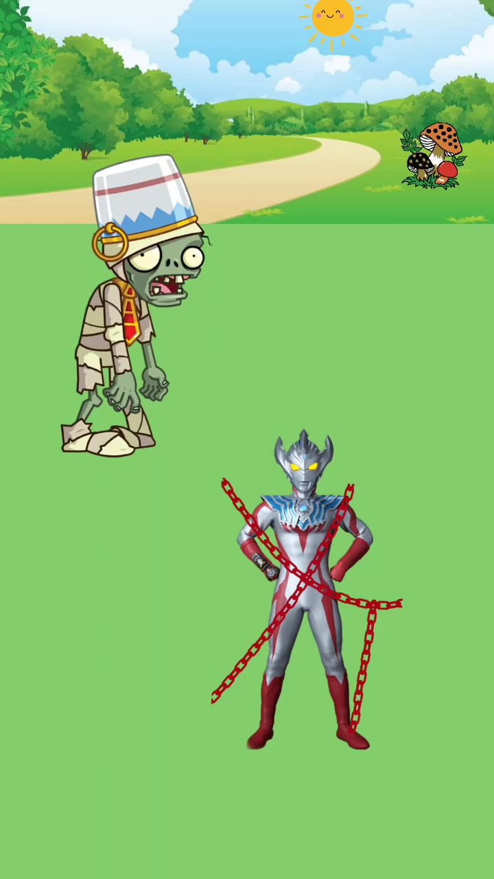 僵尸在欺负奥特曼吗