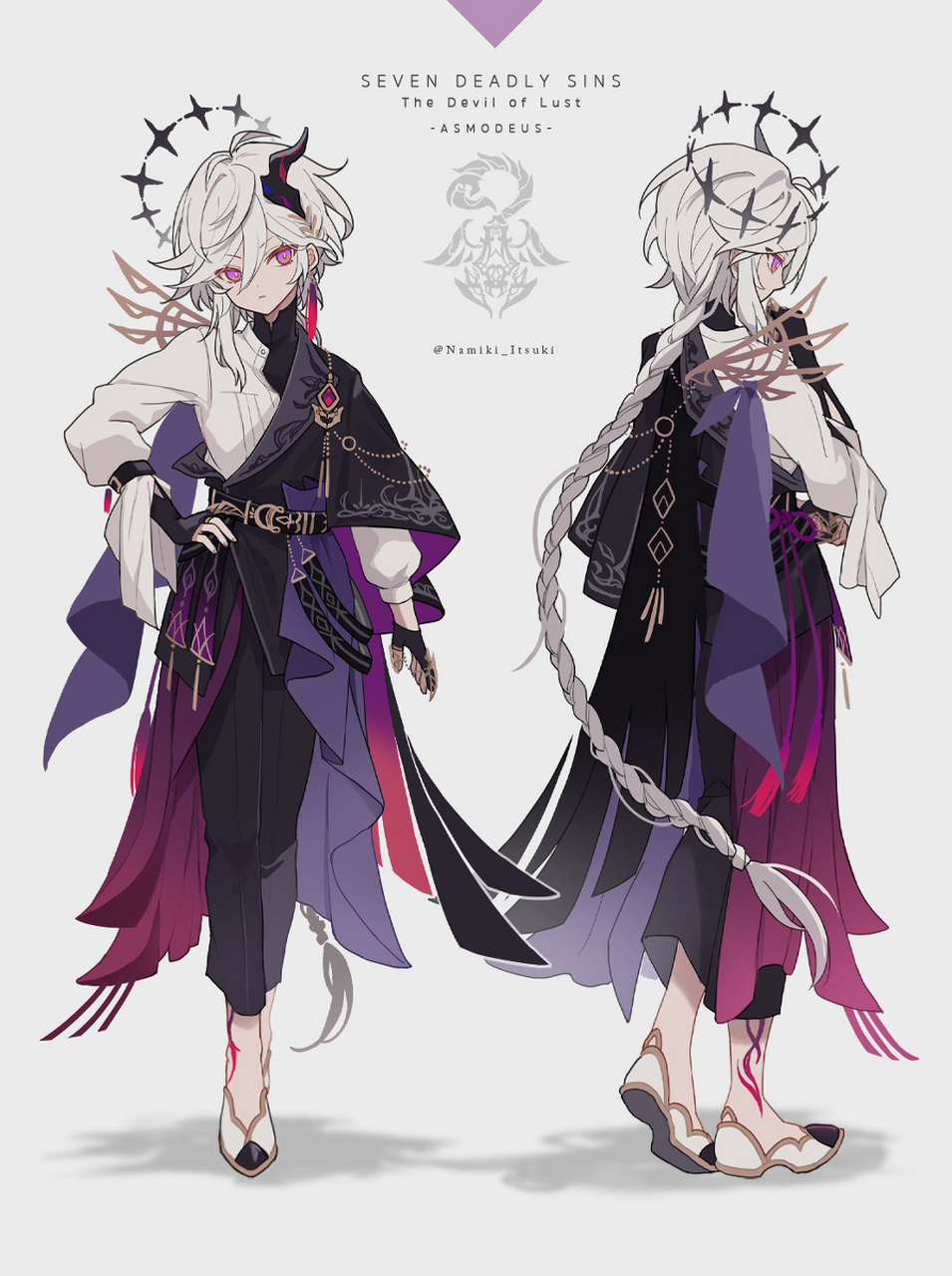 人设图(应该是男孩子吧) 画师:双木 樹