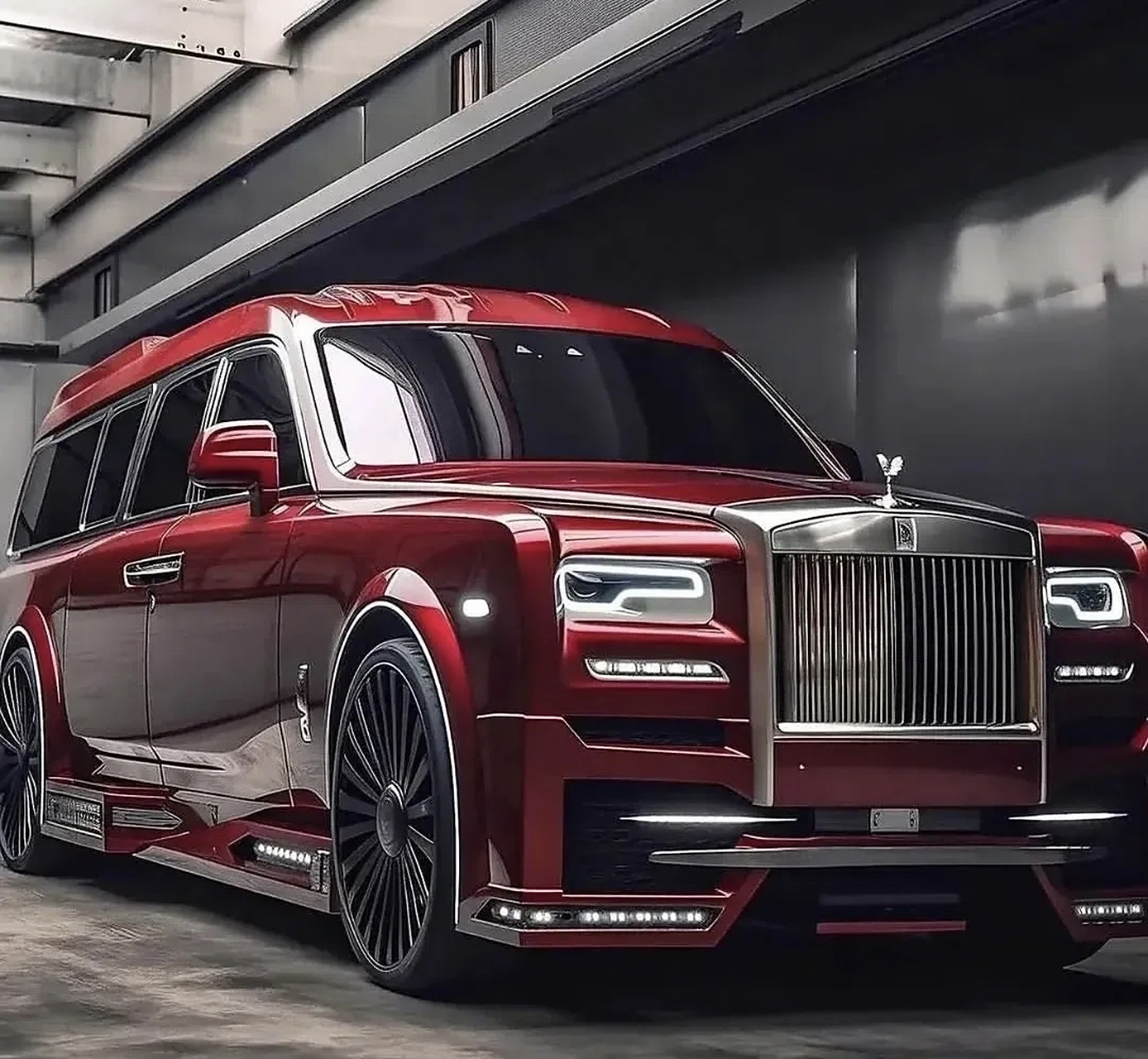 地表最豪华商务车一劳斯莱斯mpv!