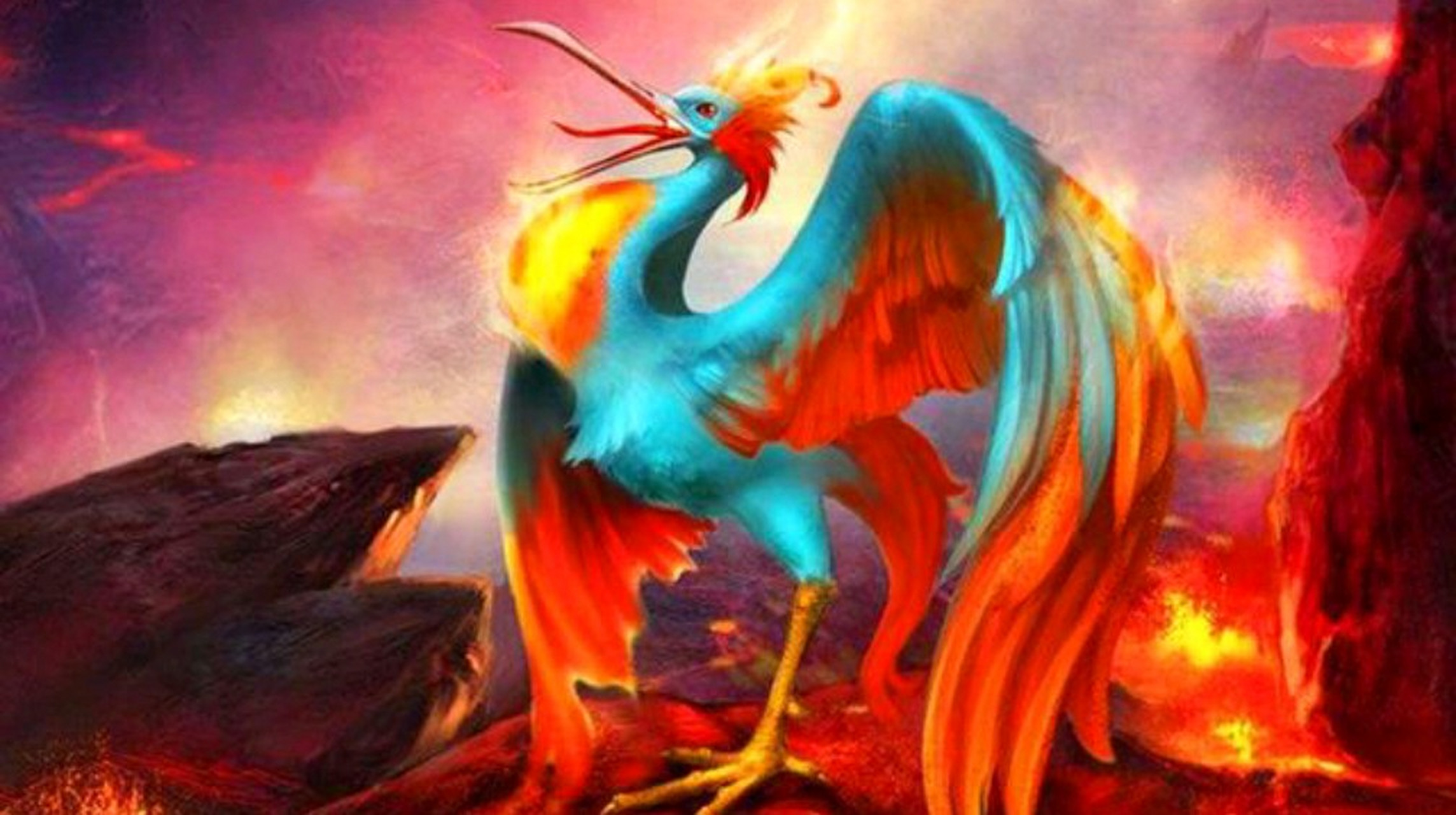 传说龙生九子,凤育九雏,凤凰最有名的孩子就是孔雀和大鹏.