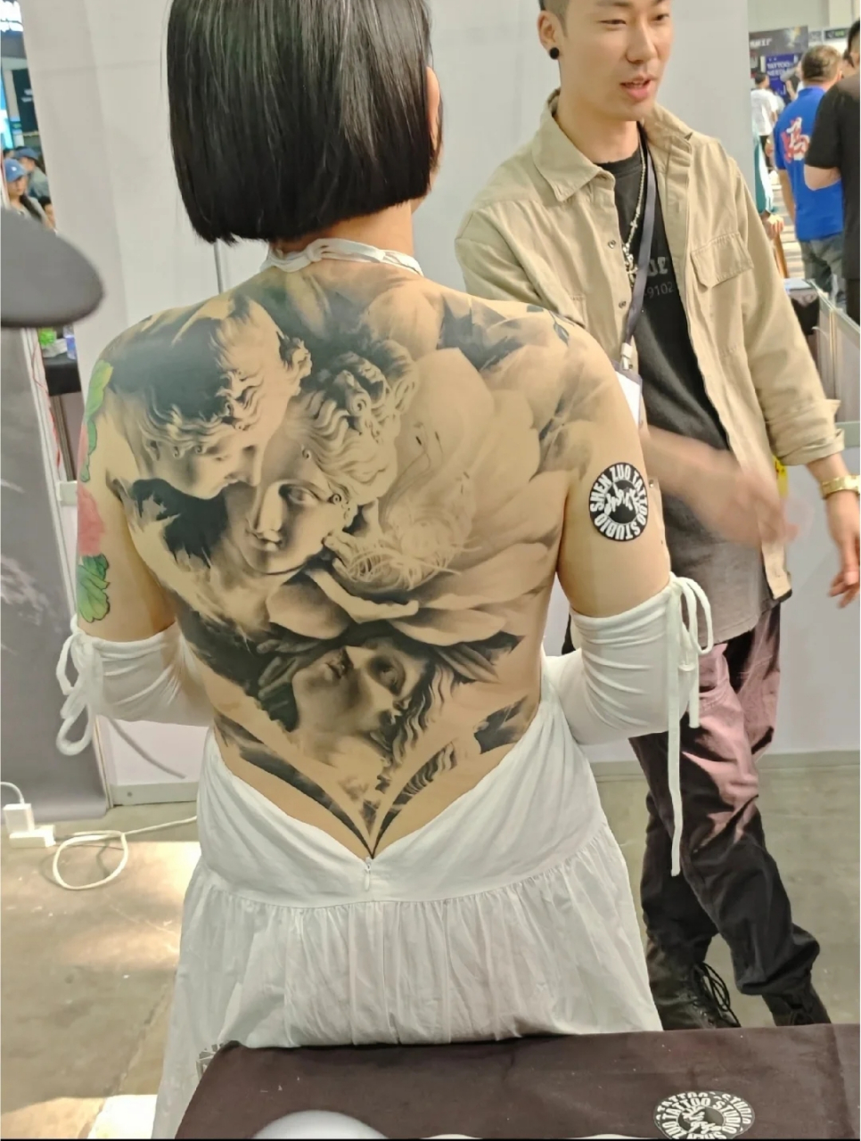2023廊坊国际纹身展会冠军,传统纹身还是被打败了.