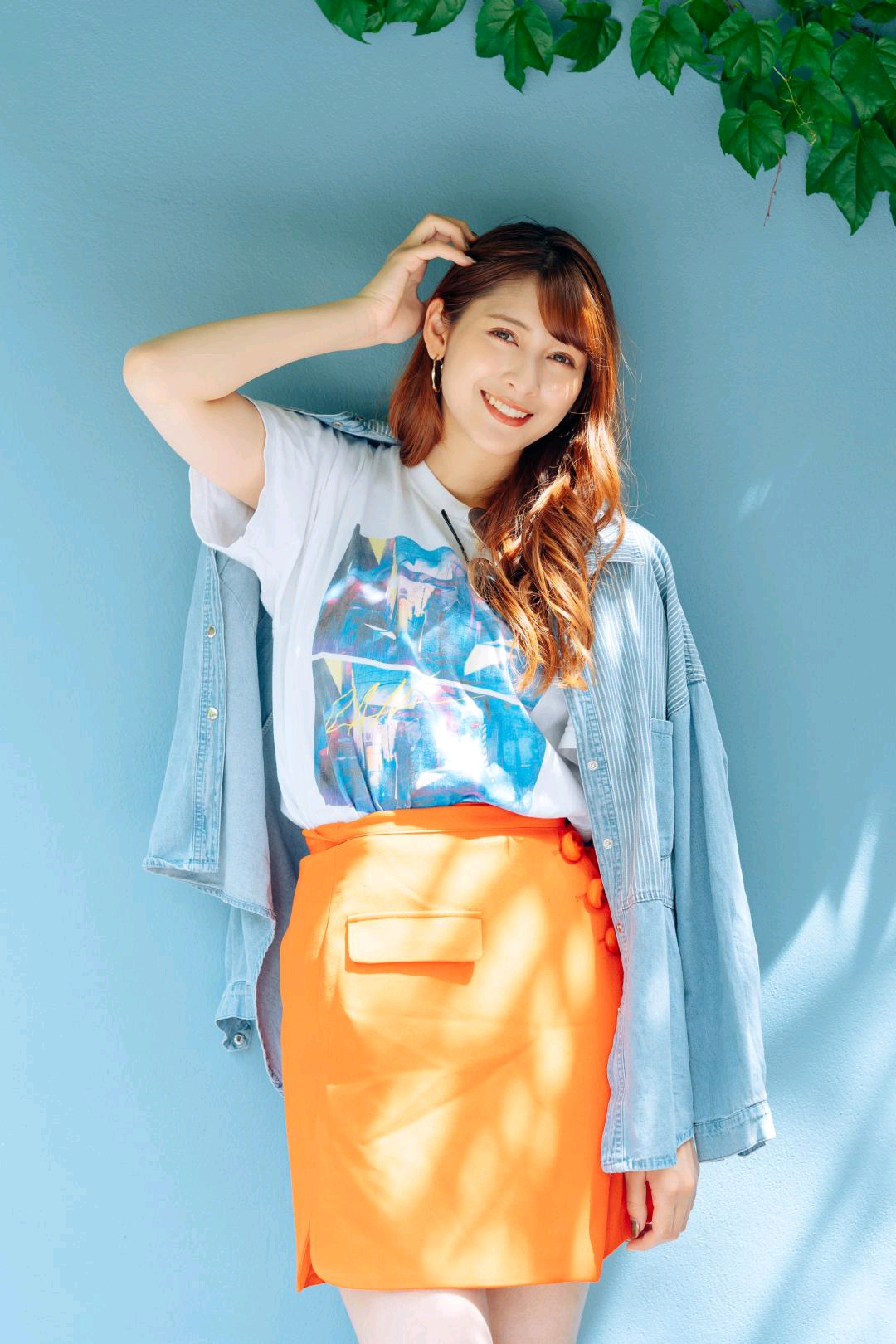 混血美女安洁拉芽衣