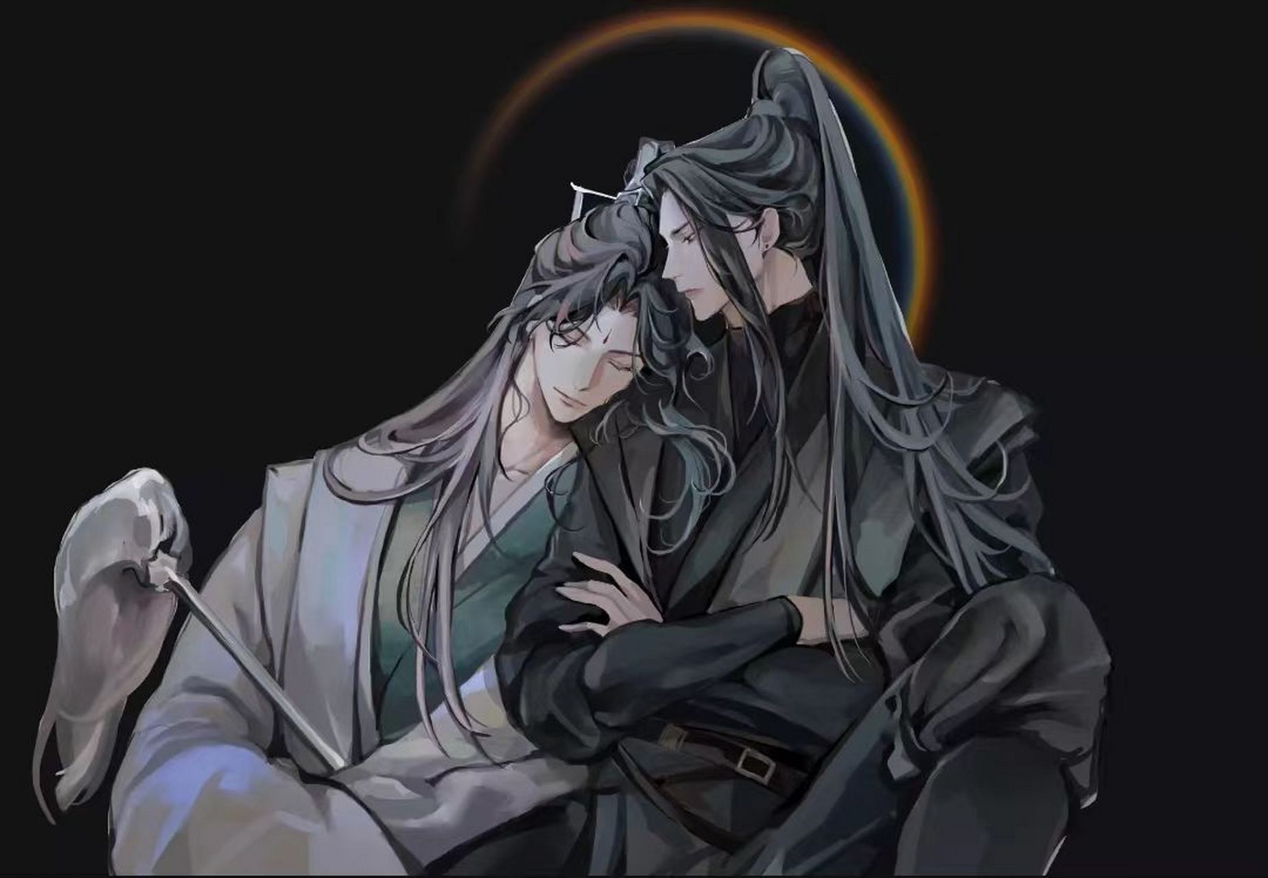 双玄  我亲爱的朋友明兄 #二次元# #天官赐福