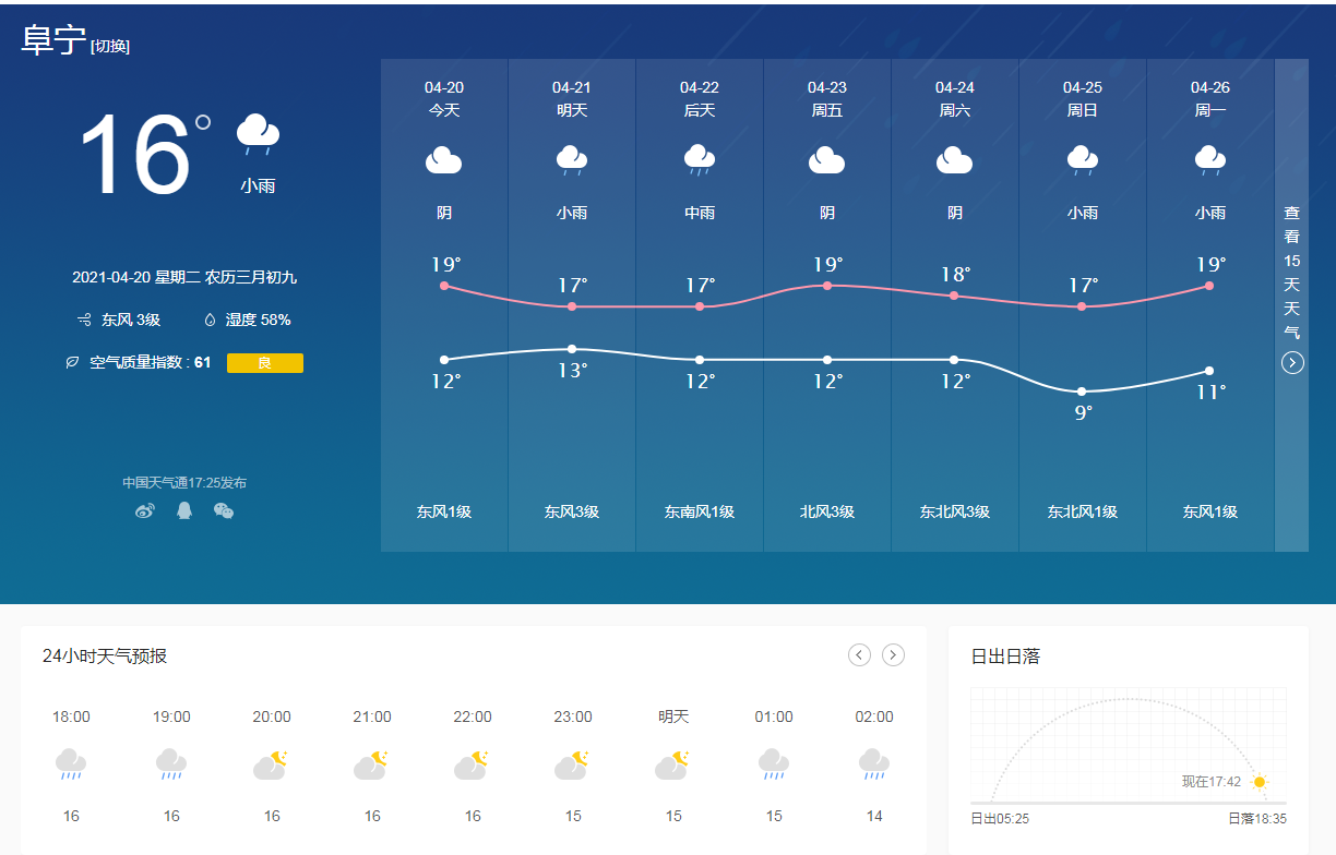 阜宁天气图片