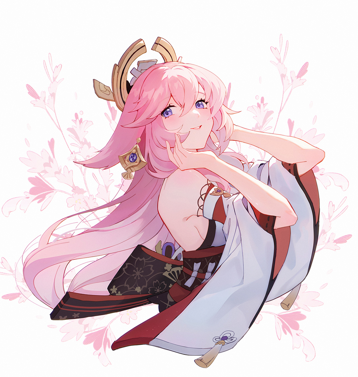 八重神子:动态表情包(在第二张)[awsl][awsl][awsl] 画师:lyra-kotto