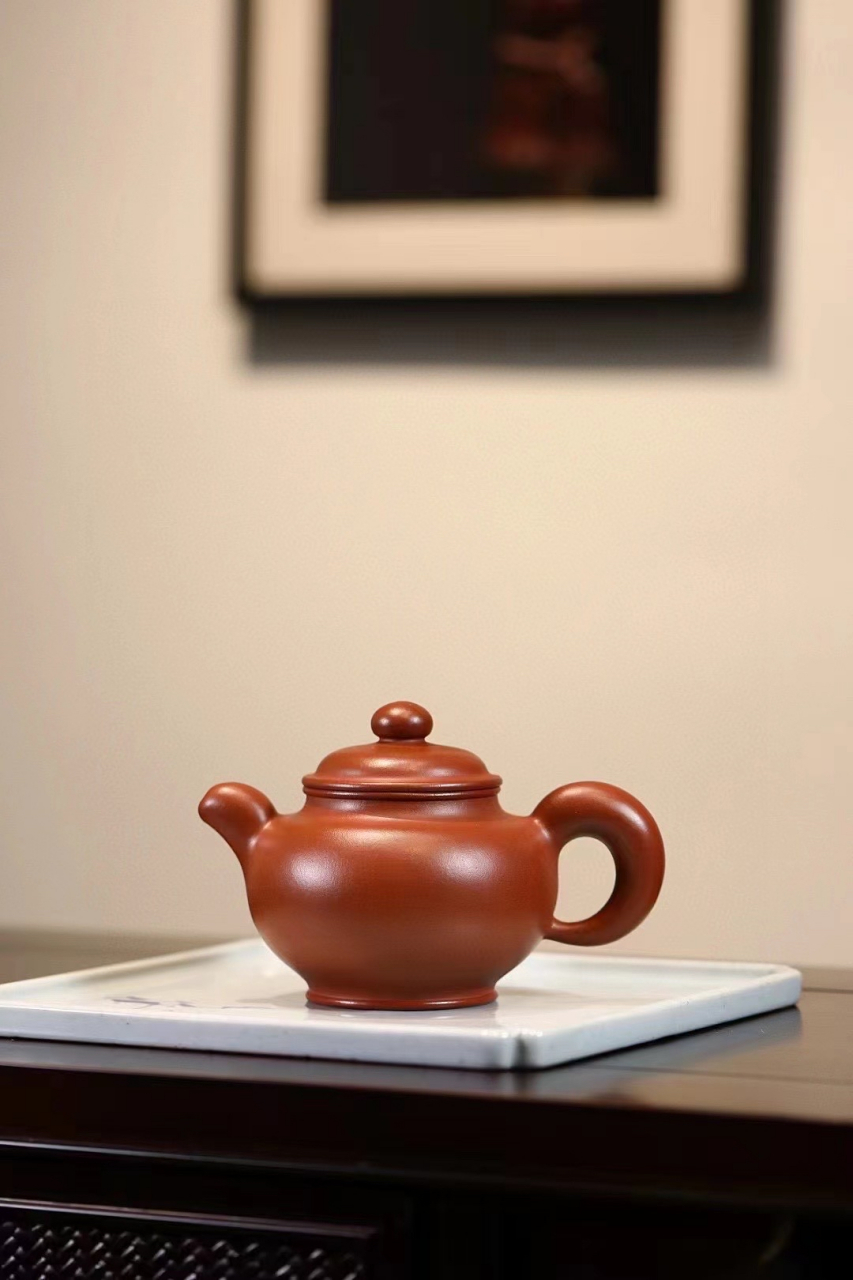 全手工精品 丨道洪掇只壶 原矿底槽清,450cc 实力陶手娄祝剑全手工