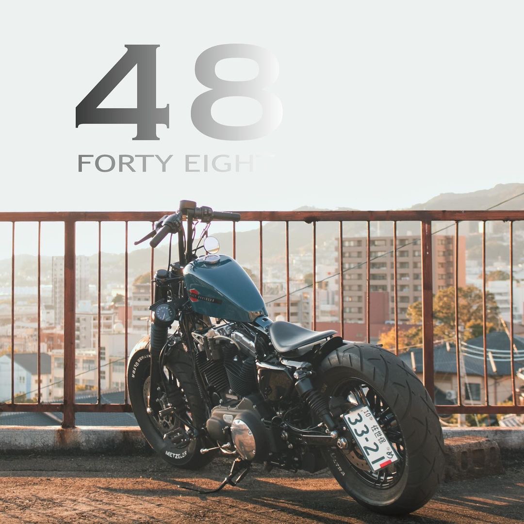 哈雷 x48 依然是运动者车系最经典的车型