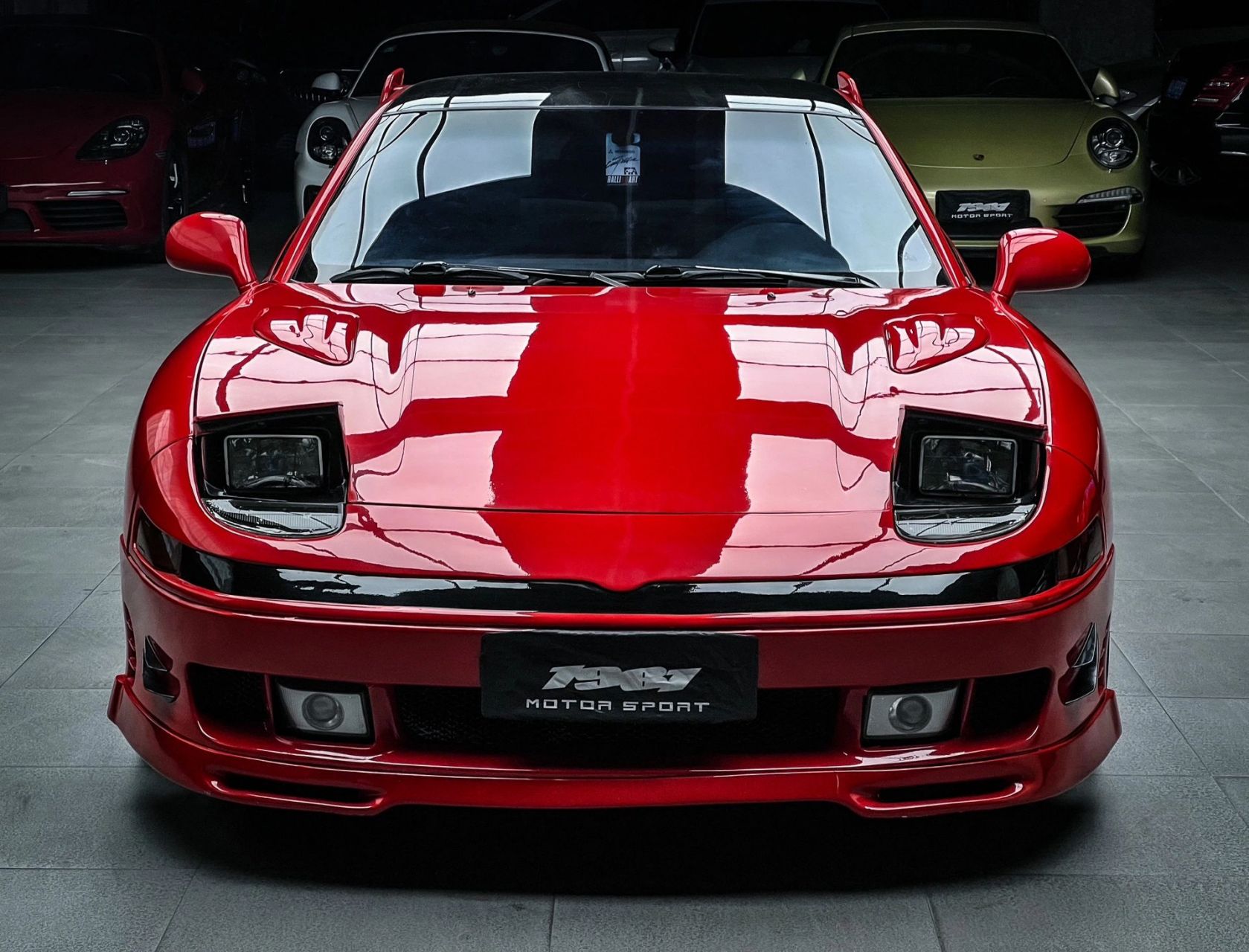 日本曾经的车型是真的经典耐看  三菱3000gt gto