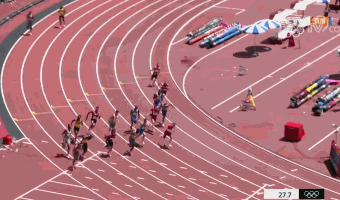 男子4×100美国惨遭淘汰,中国队晋级决赛