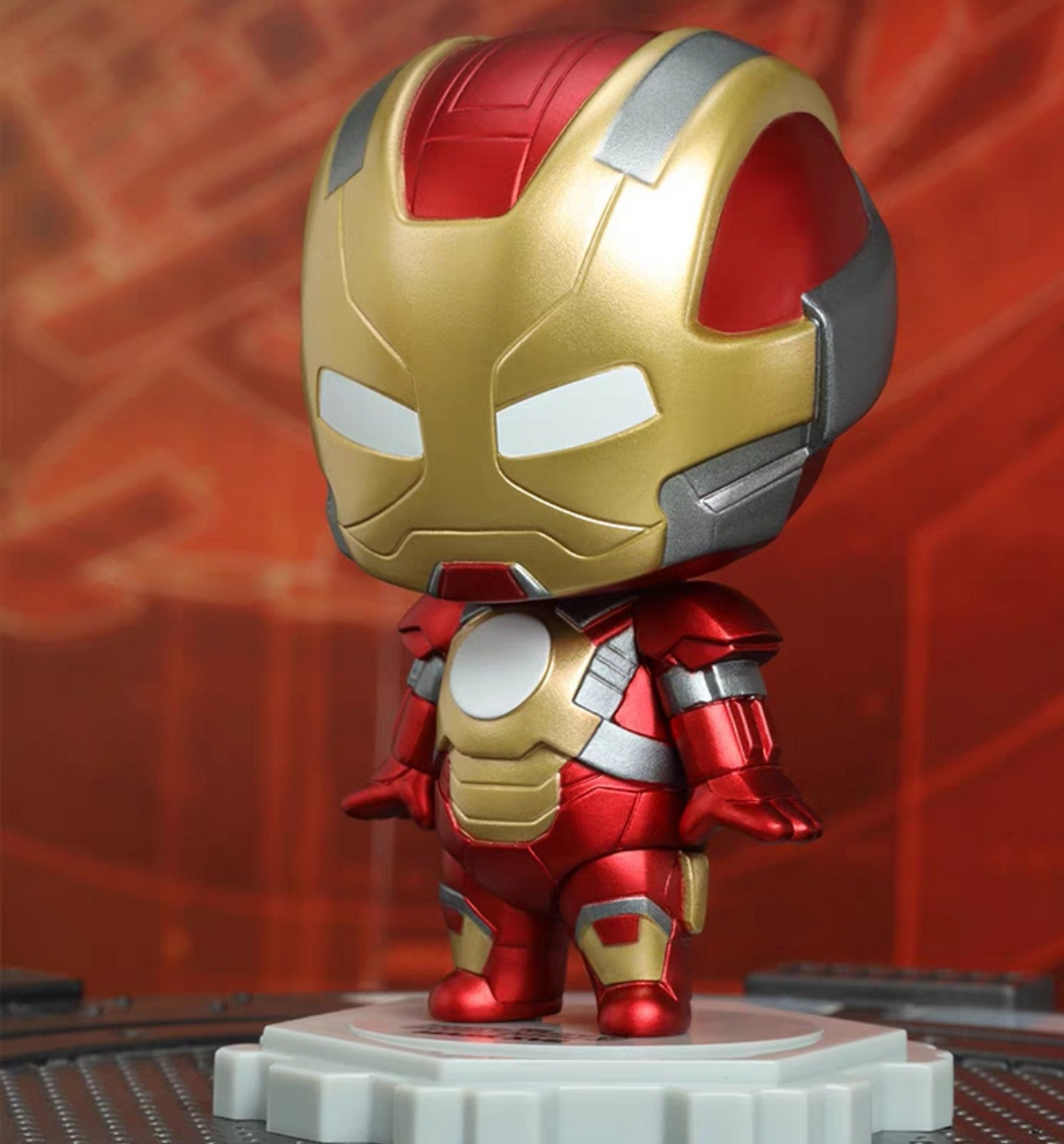 钢铁侠第二弹 cosbi迷你人偶盲盒手办玩具摆件!