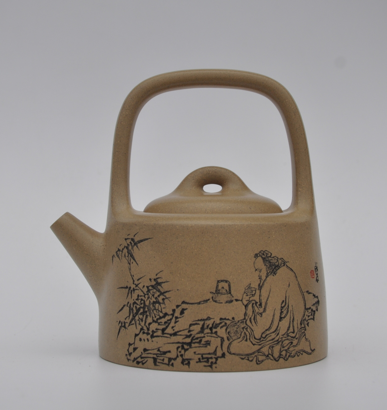 曼生提梁壶书画陶刻创作