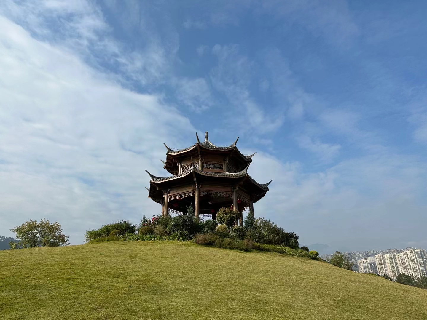 秭归木鱼岛风景