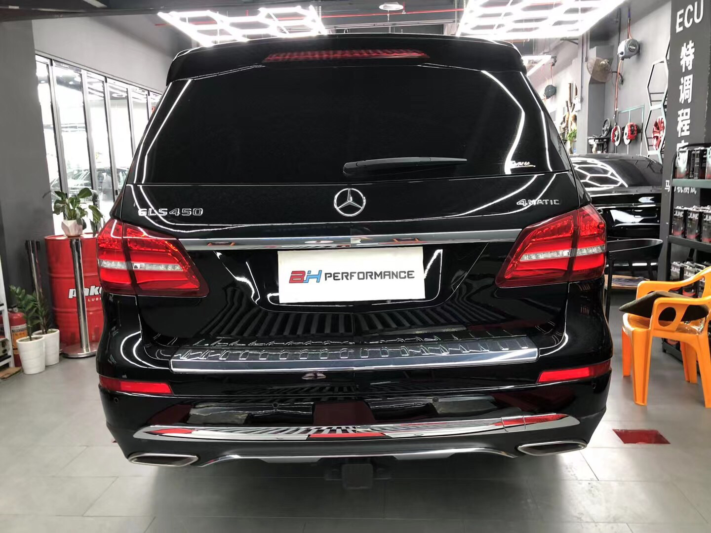 奔驰gls450,276 3.0t 原厂参数367hp-520nm stage1410hp-620nm