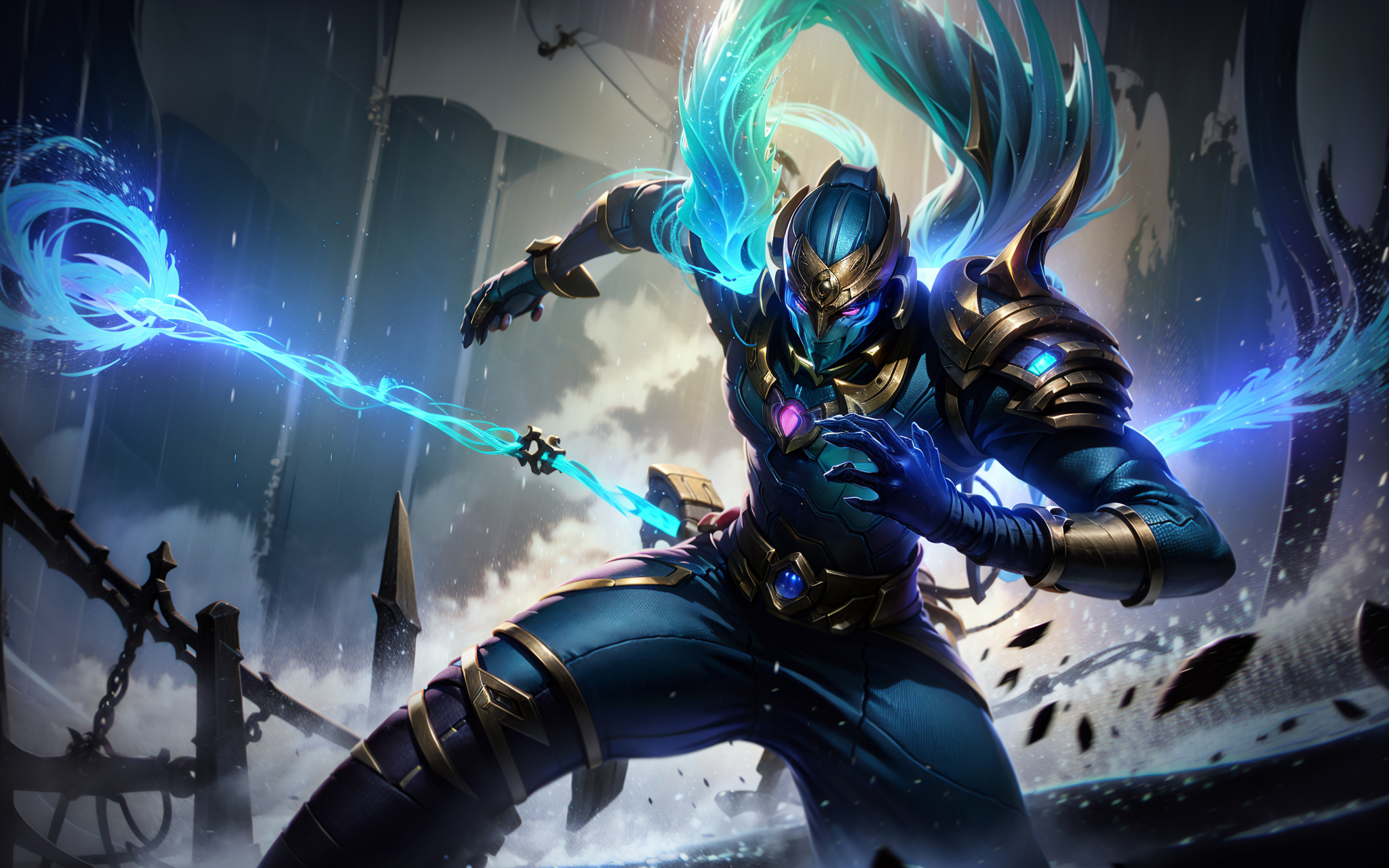 「ai绘画」英雄联盟-疾风剑豪