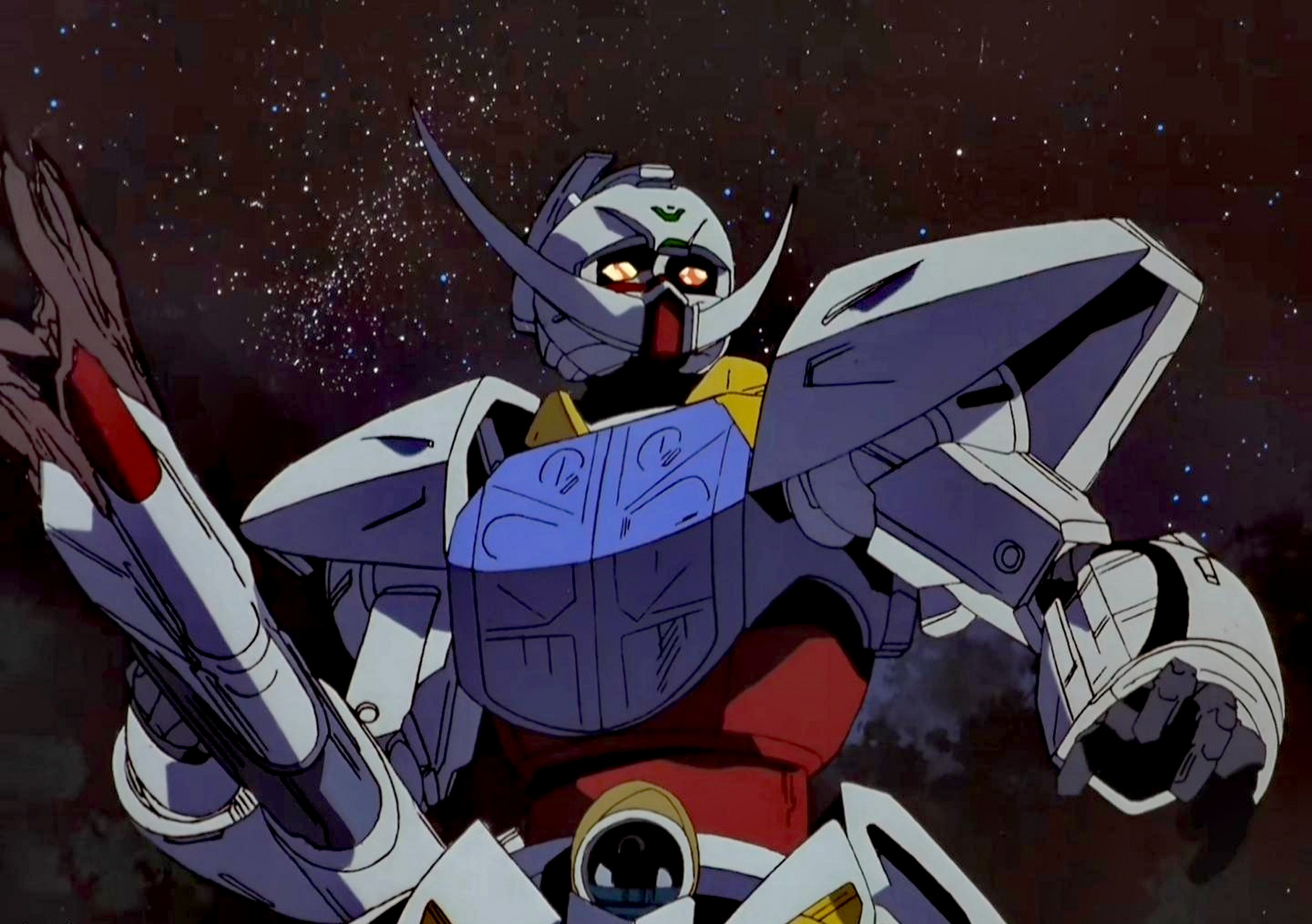 一组《机动战士高达倒a》动画插画分享,当年的动画都是一笔一划画出来