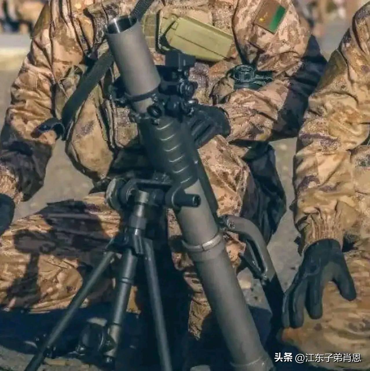 班级单位的最爱:最新型60毫米轻型钛合金迫击炮:重量还不到普通迫击炮