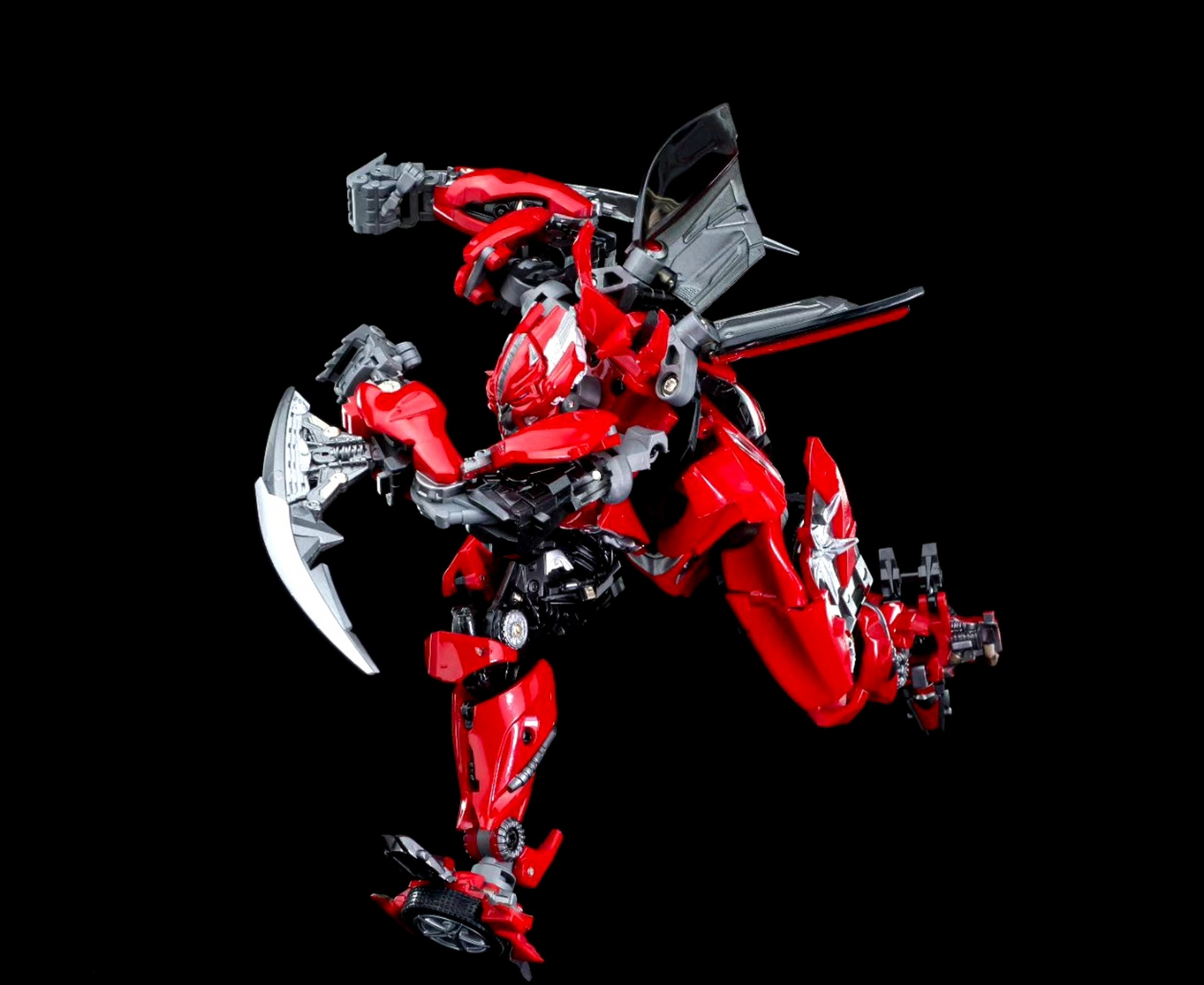 模型欣赏:uniquetoys 变形金刚3 月黑之时 迪诺.