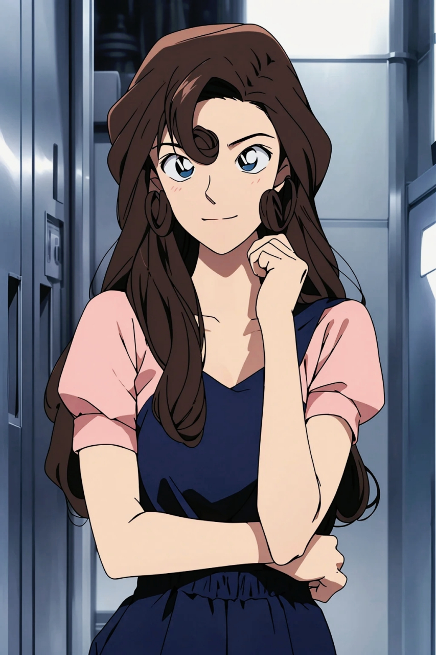 帝丹双女神 #妃英理#妃英理换装#有希子妃英理#名侦探柯南