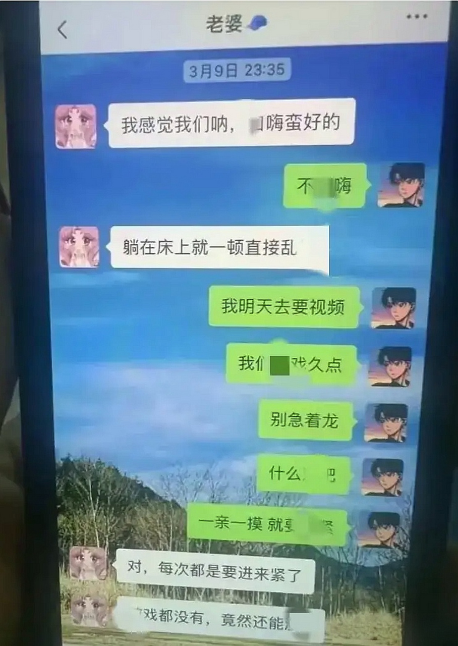 不堪入目的聊天记录图片