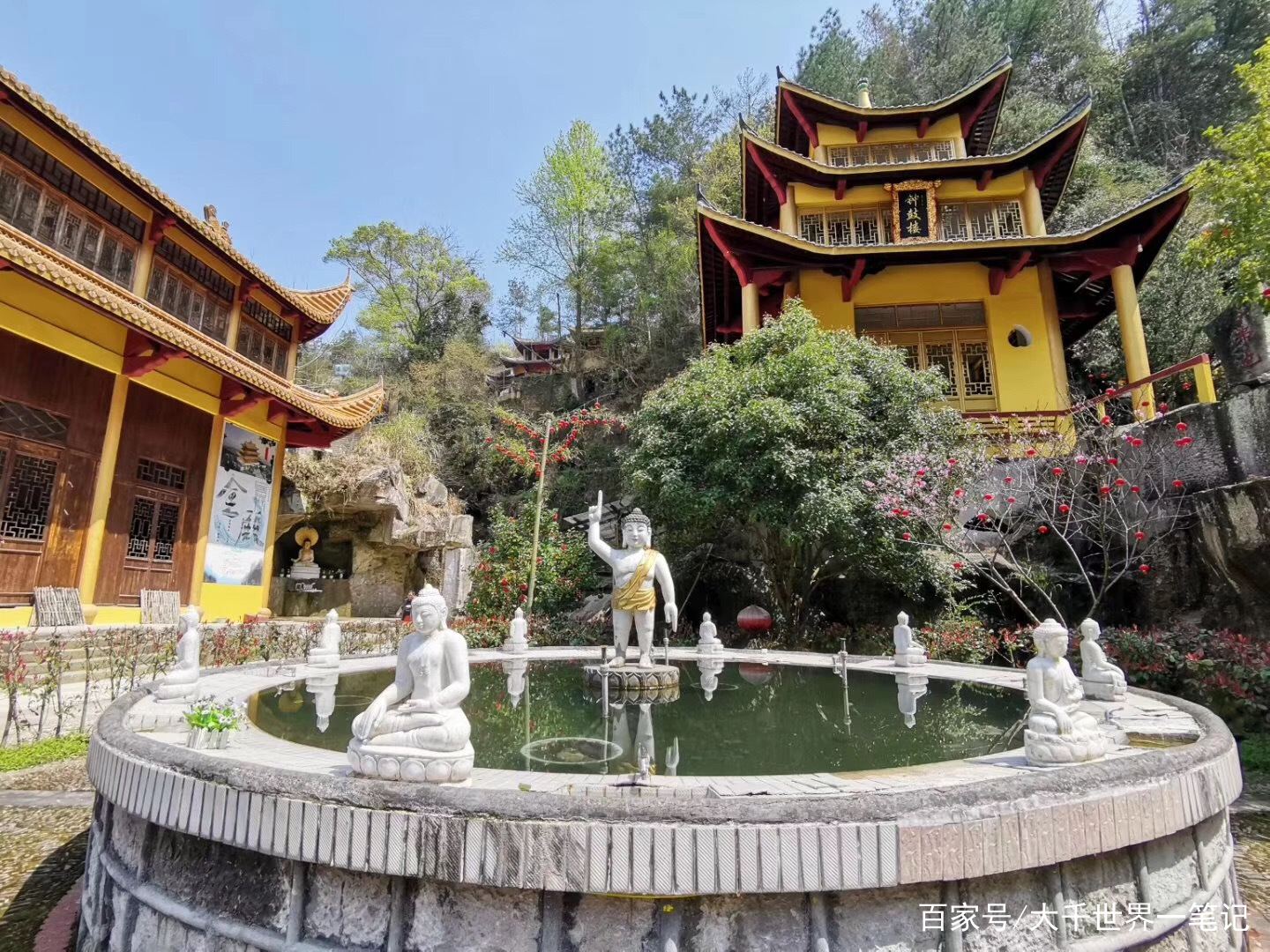 天台山慈恩寺,康熙亲赐天子龙袍