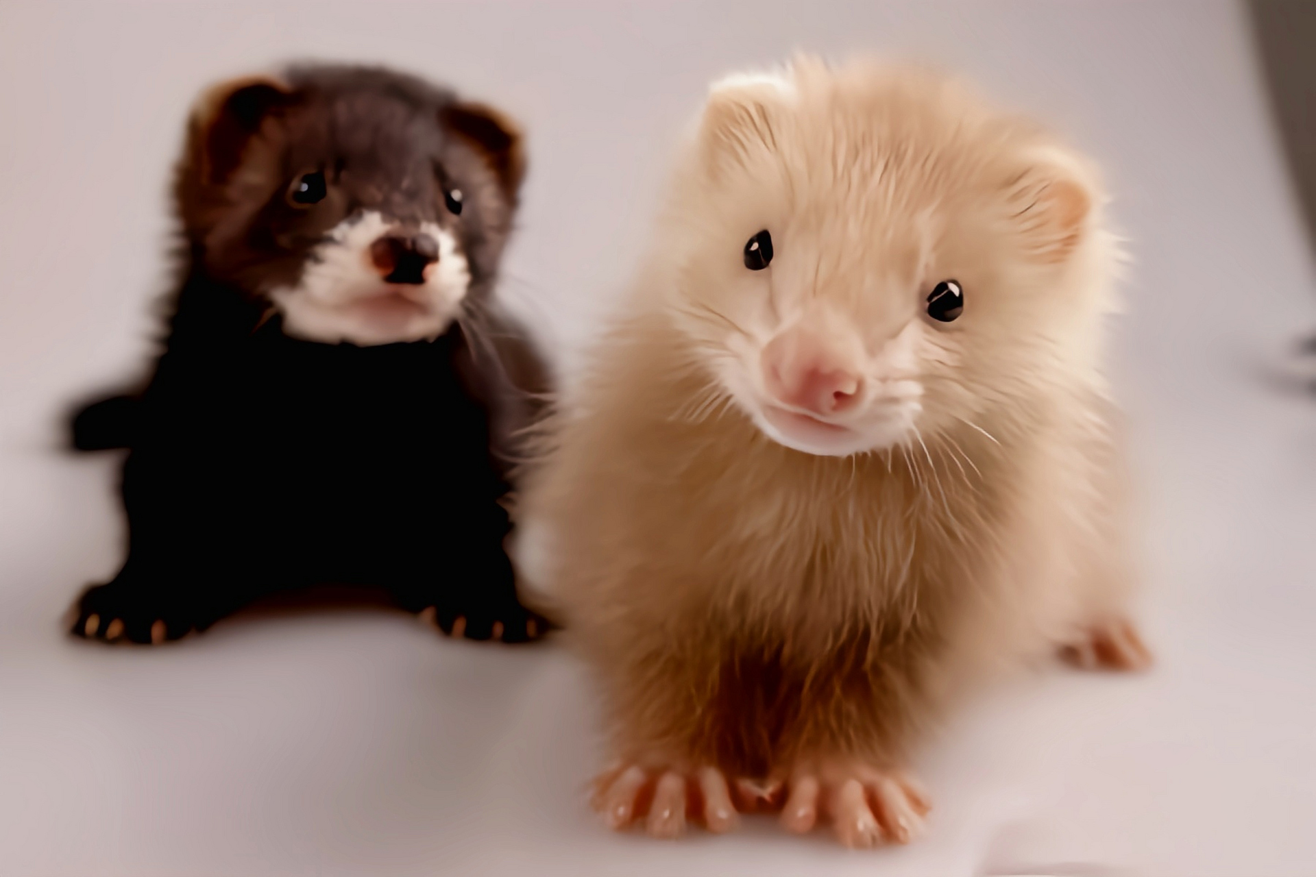 每天认识一种动物——安格鲁貂 安格鲁貂别名安格鲁宠物貂,它实际属于