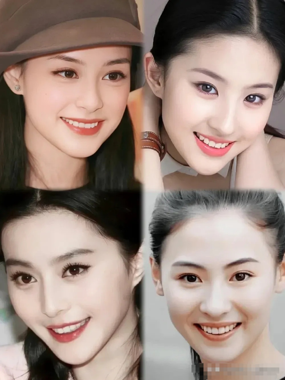 刘亦菲,张柏芝,范bb,钟欣潼icon这四个人放一起,按颜值排名,你会怎么