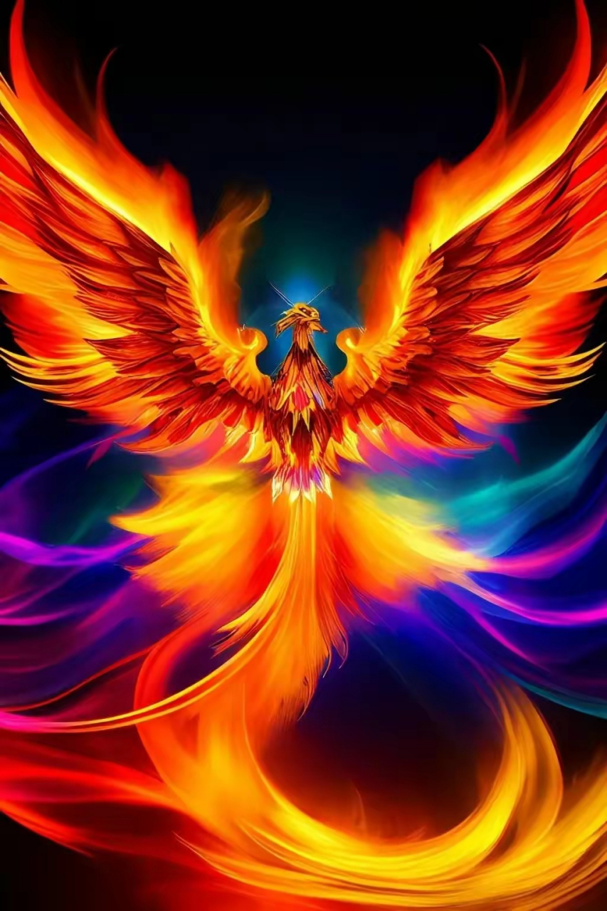 凤凰涅槃冲天起