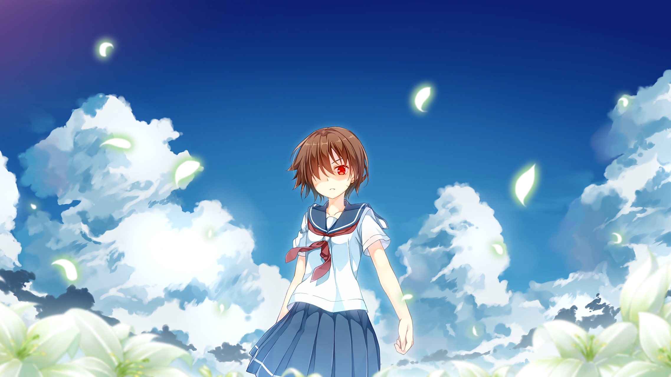 终究不是我的世界#二次元美图# #动漫美图