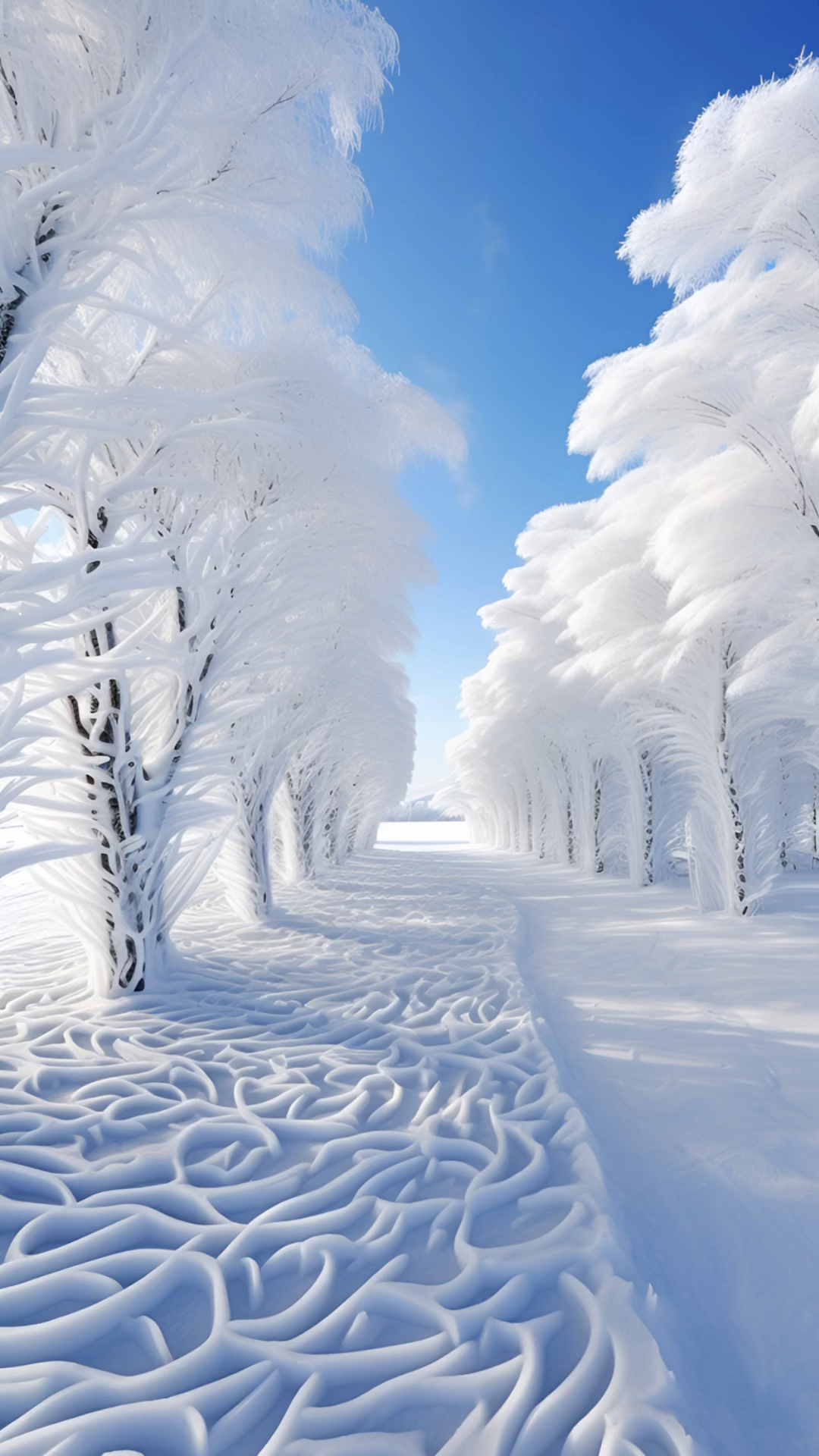 雪中寻梦:这条小路,通往你心中的童话世界!