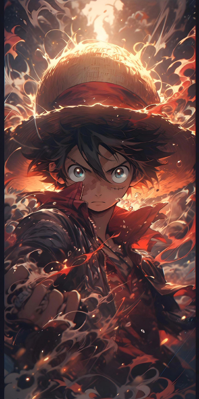 ai绘画|海贼王 蒙奇·d·路飞