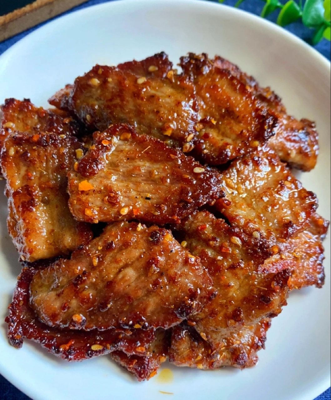 就爱吃肉肉——香煎里脊肉