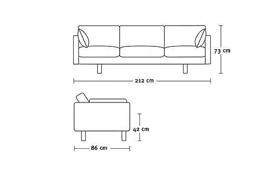 5人沙发标准尺寸图片图片