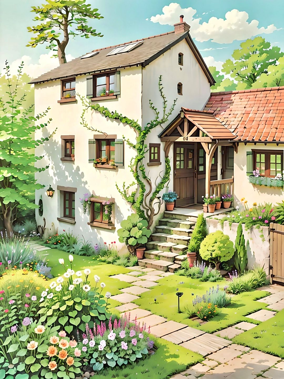 一个人住,哪栋小楼更能提升你的幸福指数96#漫画# #生活# #ai共创