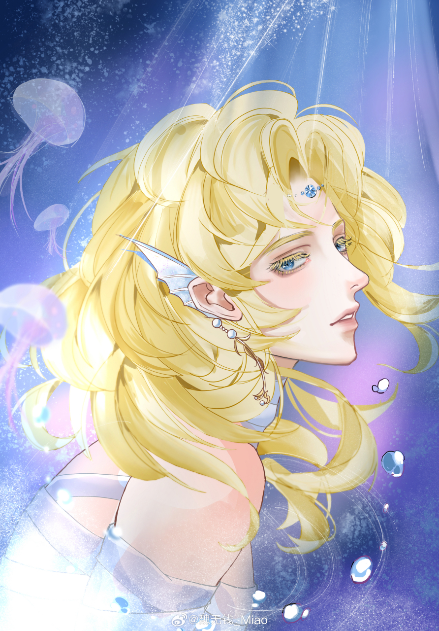 人鱼陷落# 好美的啵啵鱼[打call]  wb:魏无钱_miao #corrupt乄雨霖铃