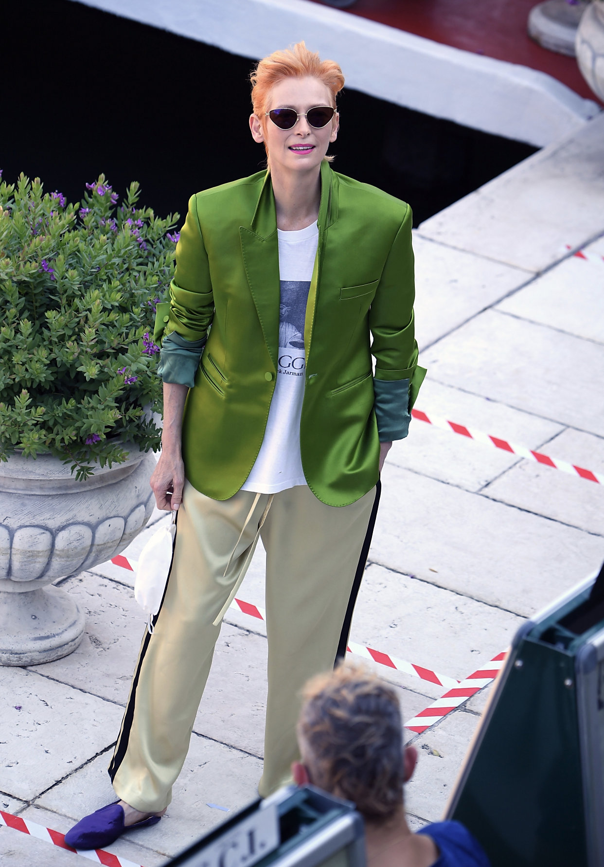 蒂尔达·斯文顿(tildaswinton)威尼斯电影节高清街拍