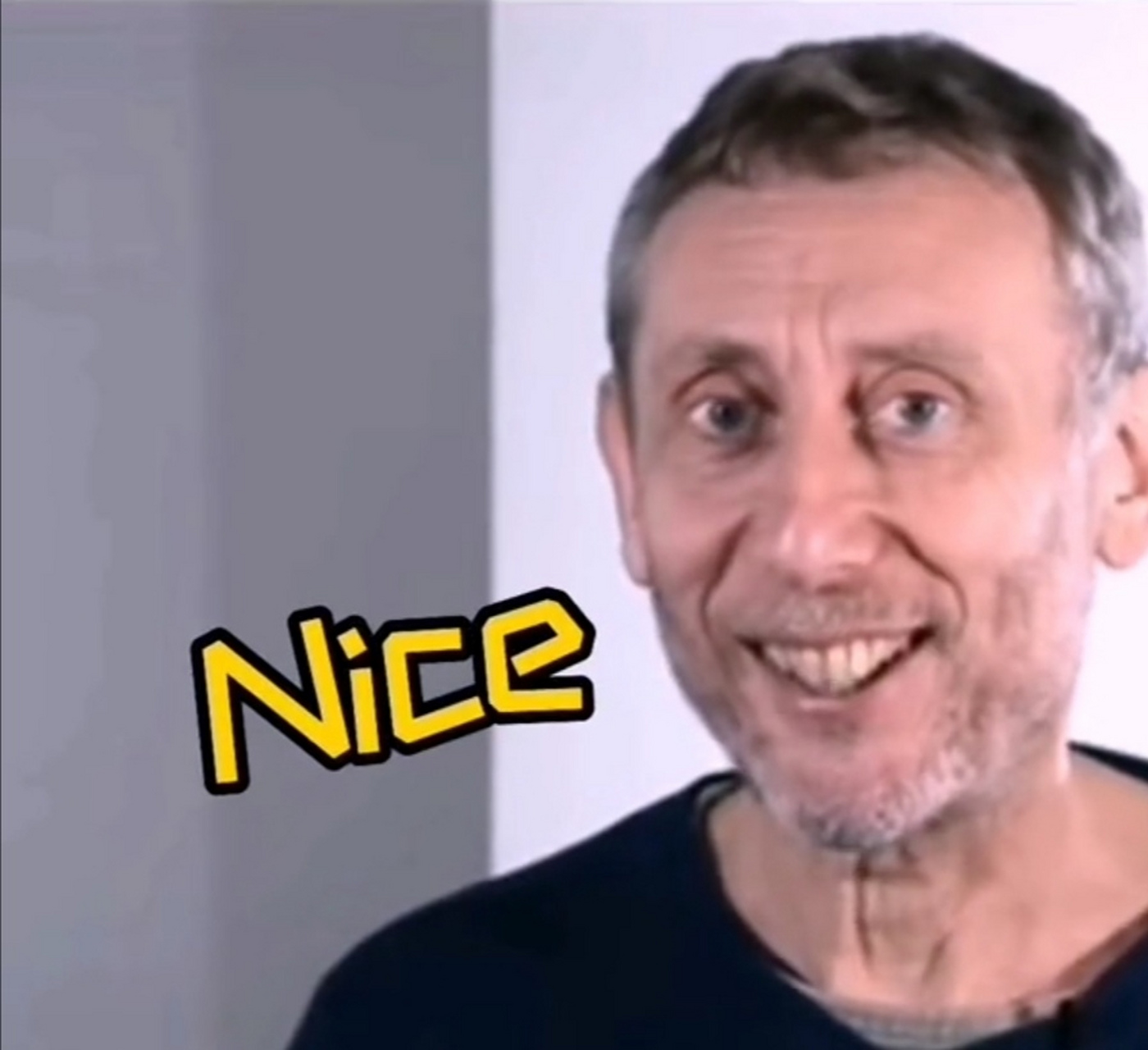 表情包原型" nice"爷爷 迈克尔·罗森今年75岁,是一位德高望重的作家