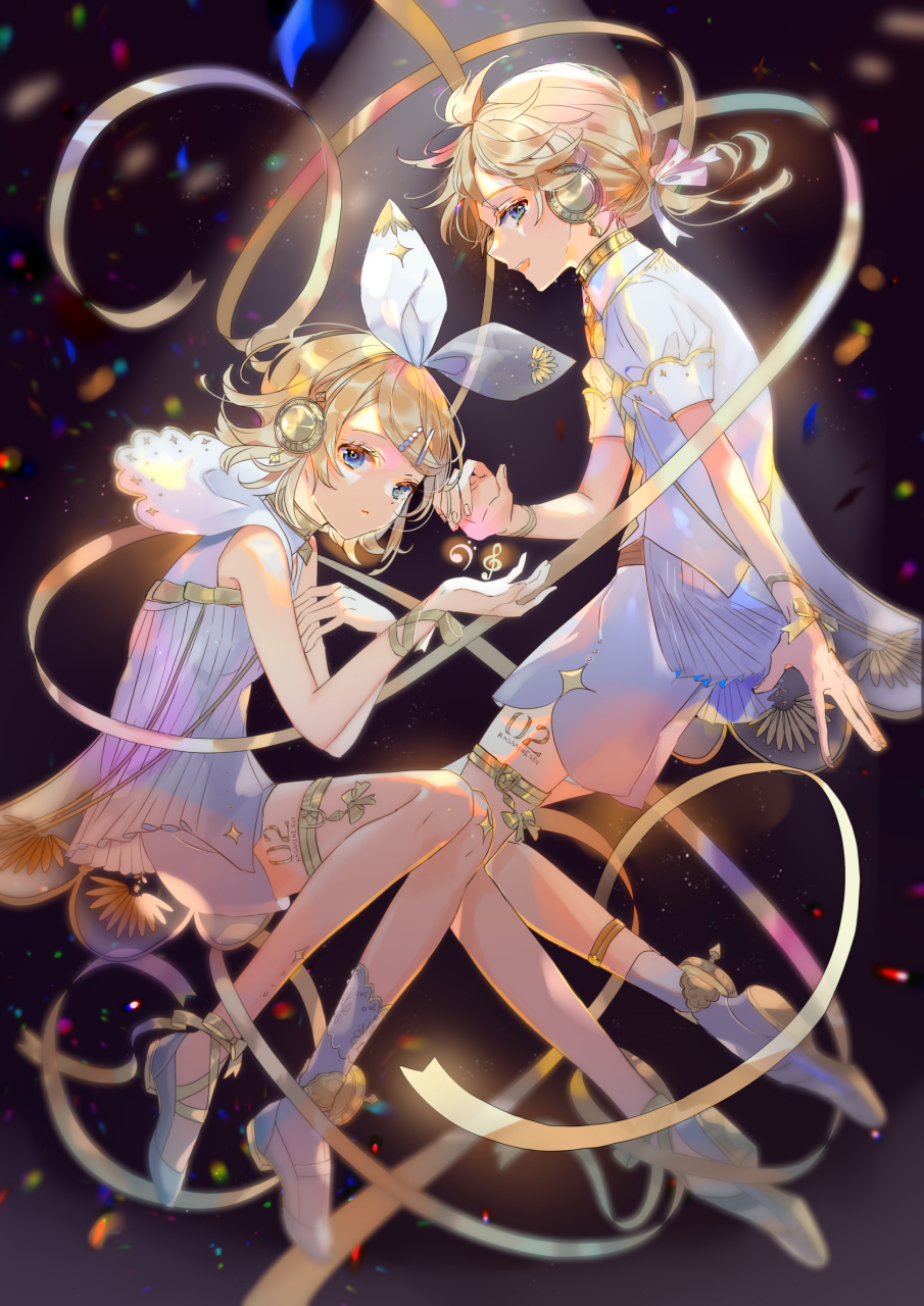 镜音双子 画师:macozi