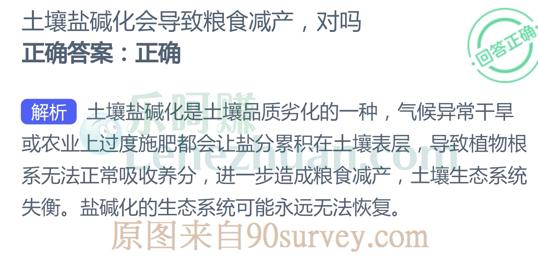 土壤盐碱化会导致粮食减产 土壤盐碱化会导致粮食减产