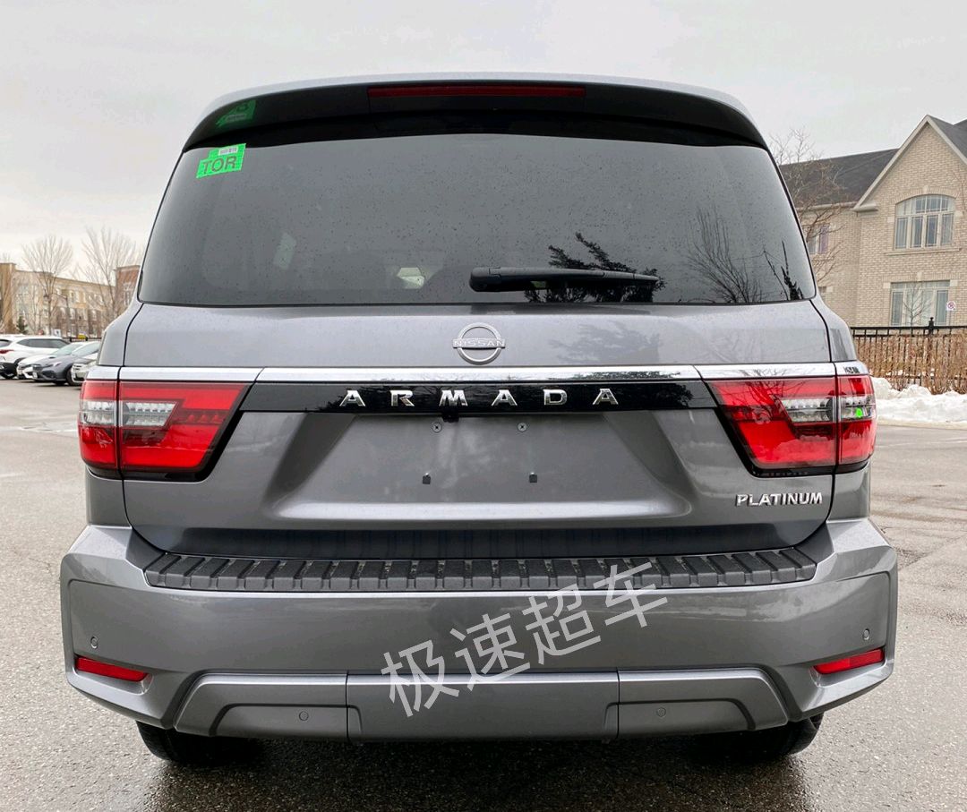 日产armada"换新登场",气场强大不逊陆巡,8缸引擎 7座,真霸气