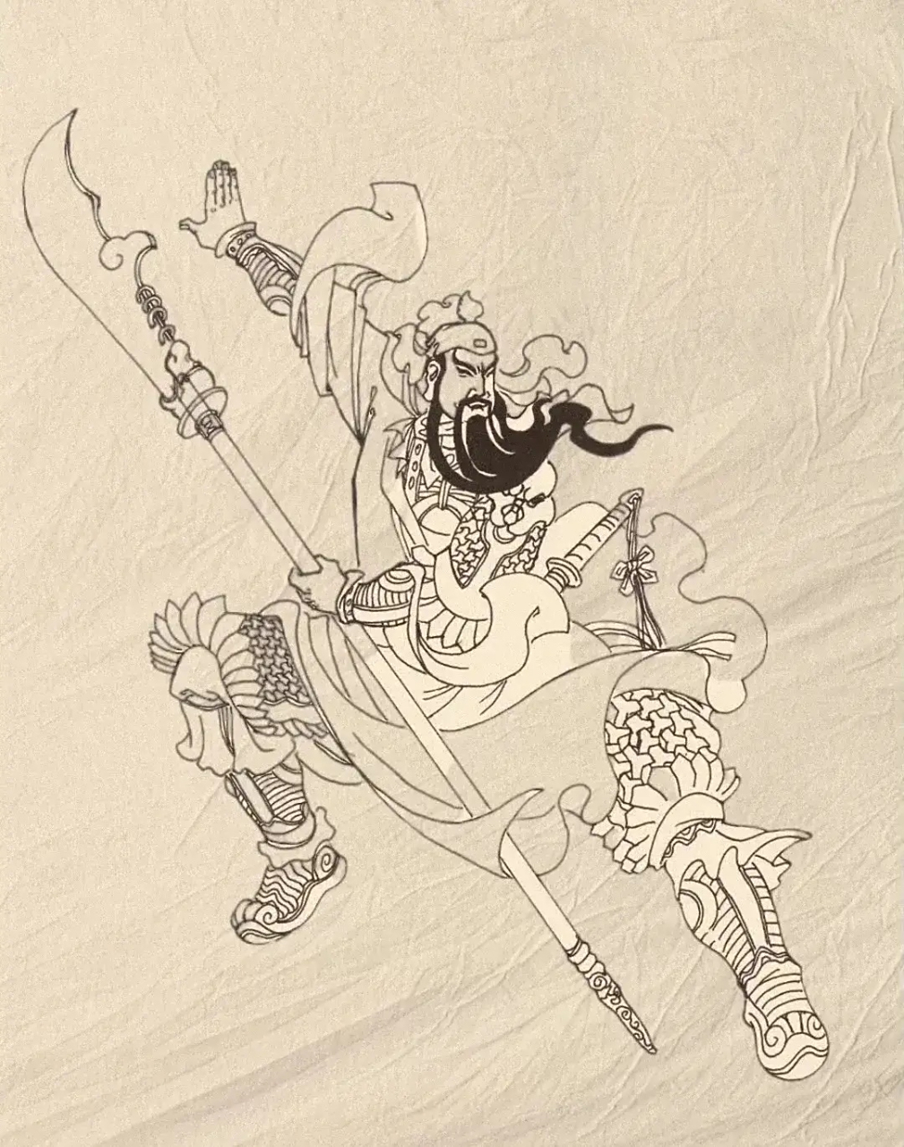 能提动他大刀的人,都是一方高人.