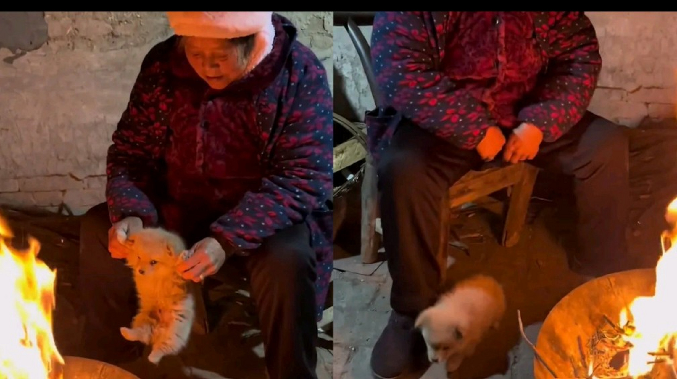 这就叫:你奶奶觉得你冷!