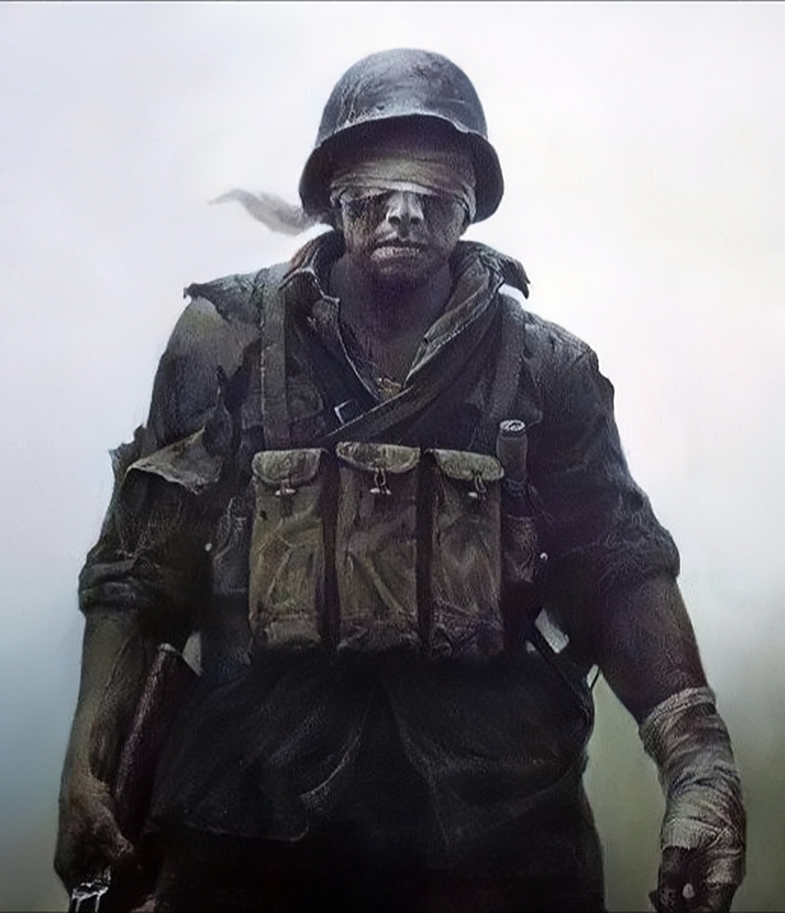 非常震撼的一张照片,"一级战斗英雄"史光柱从战场归来时的照片!