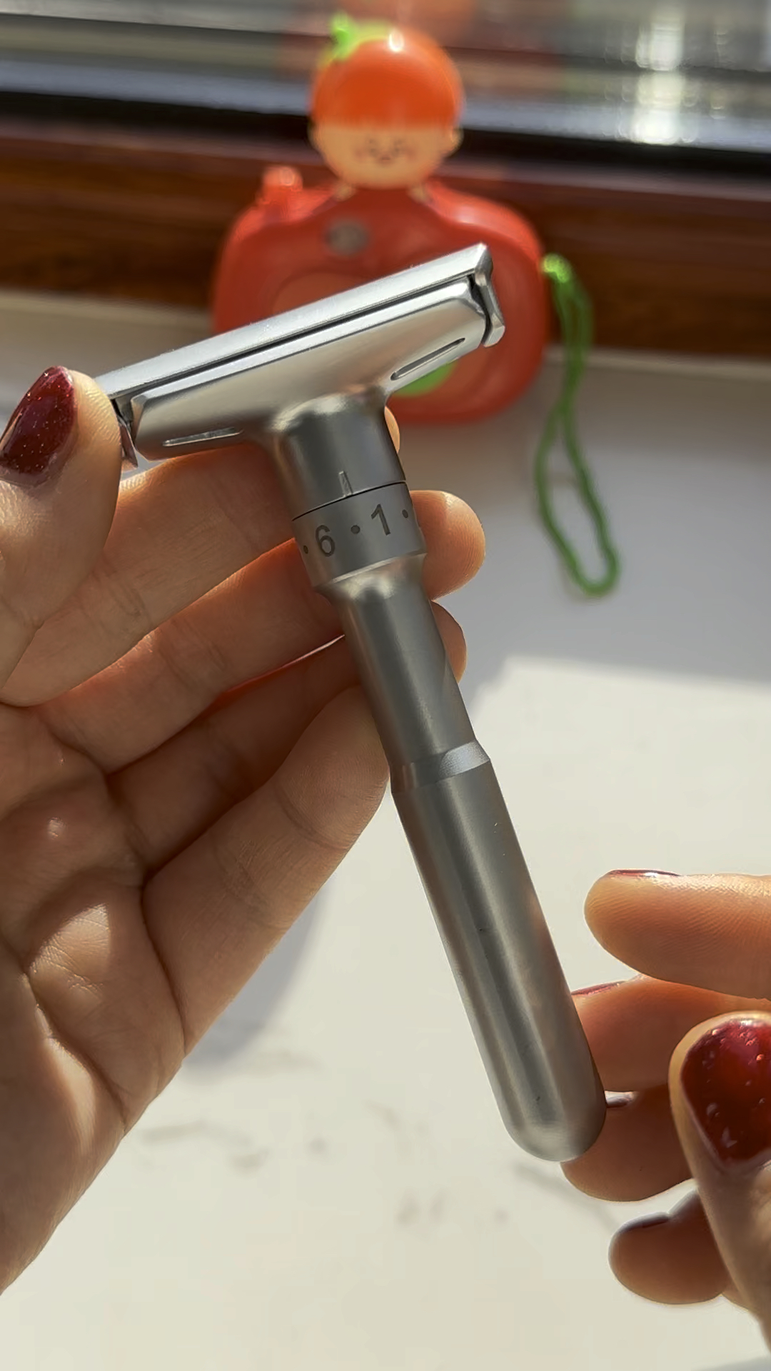 名士剃须刀手动老式刮胡刀男士升级款可调锋利度水洗不锈钢刀架