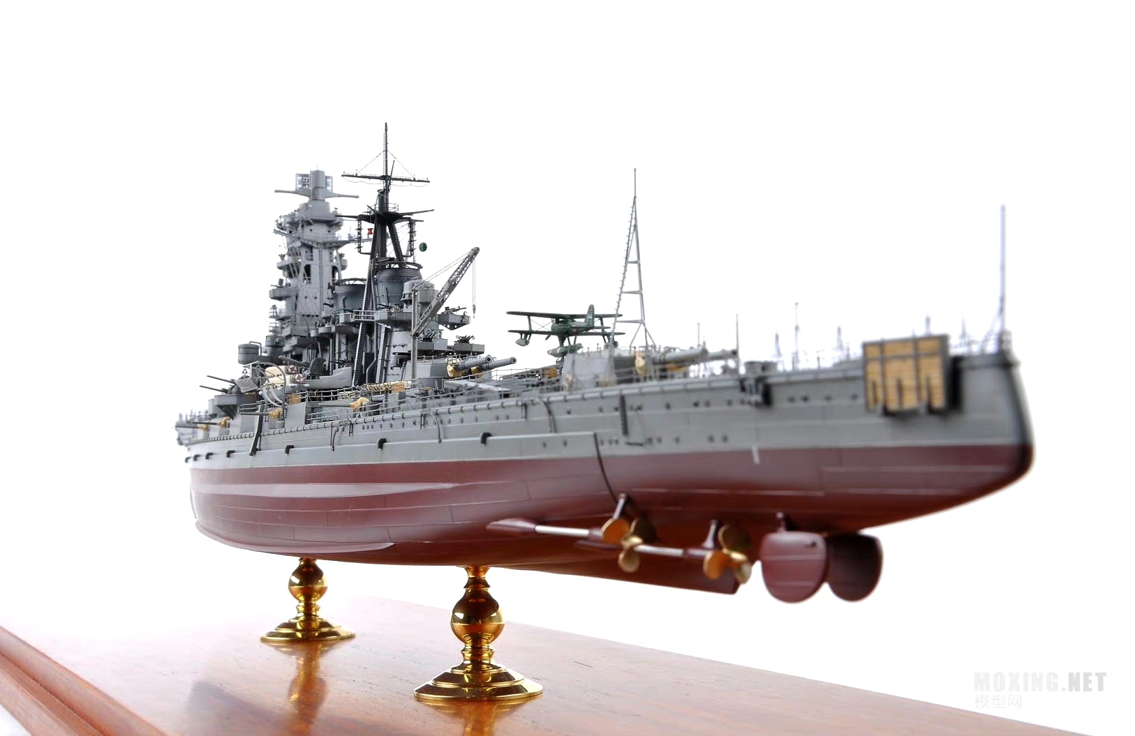 舰船欣赏:ijn 金刚级高速战列舰 旧照与模型欣赏