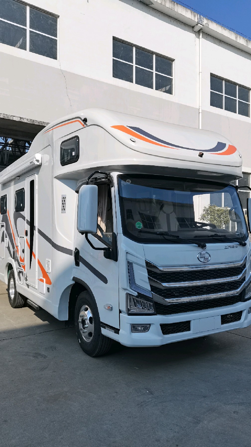 跃进轻卡房车h500房车经典款室内集成灶室外柴油灶