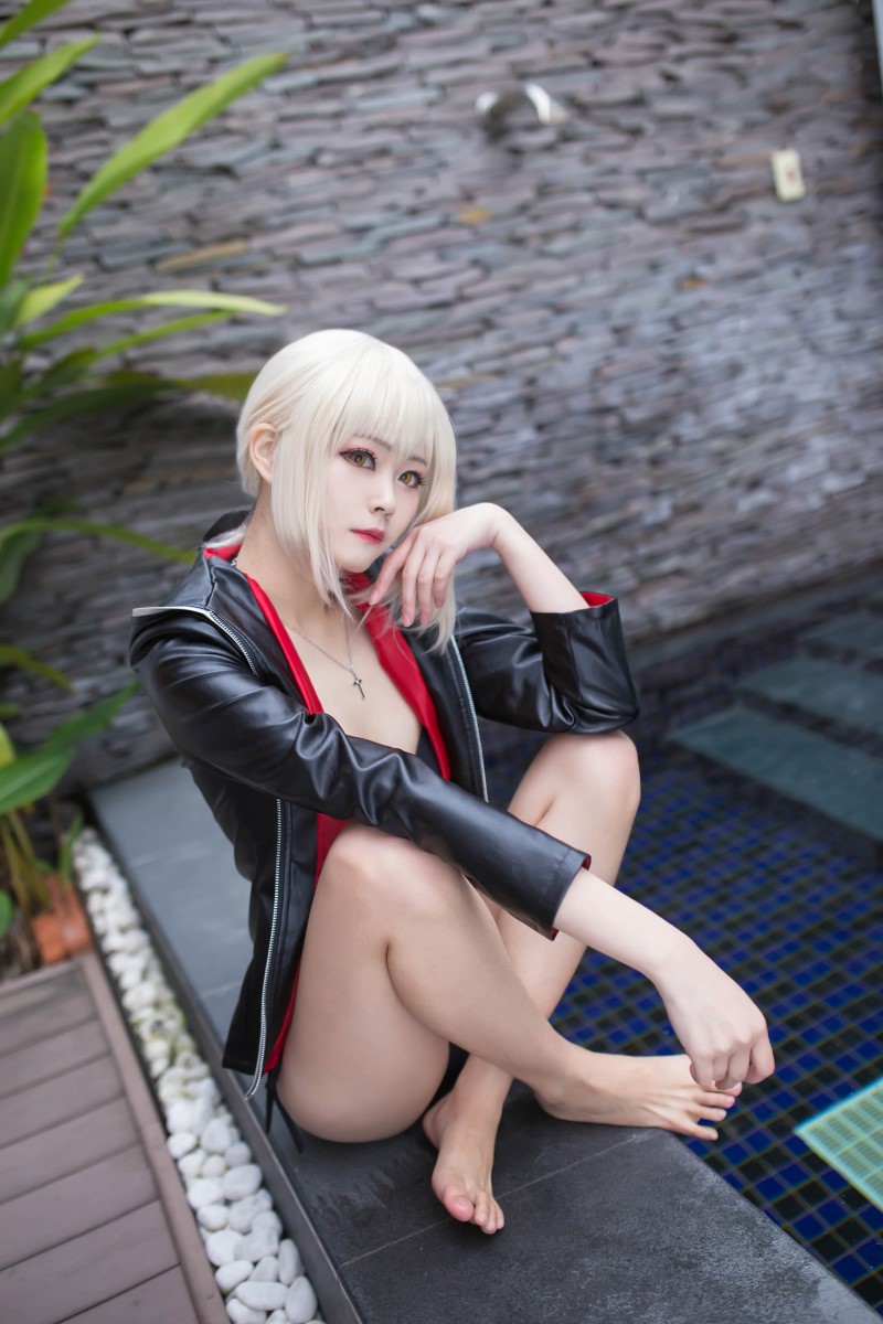 Coser@KaYa萱  黑贞 黑呆毛下着 [83P/45MB]