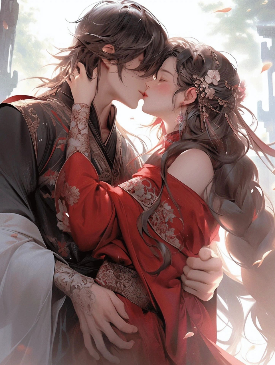 齁甜巨宠|古风情侣头像壁纸 #古风壁纸